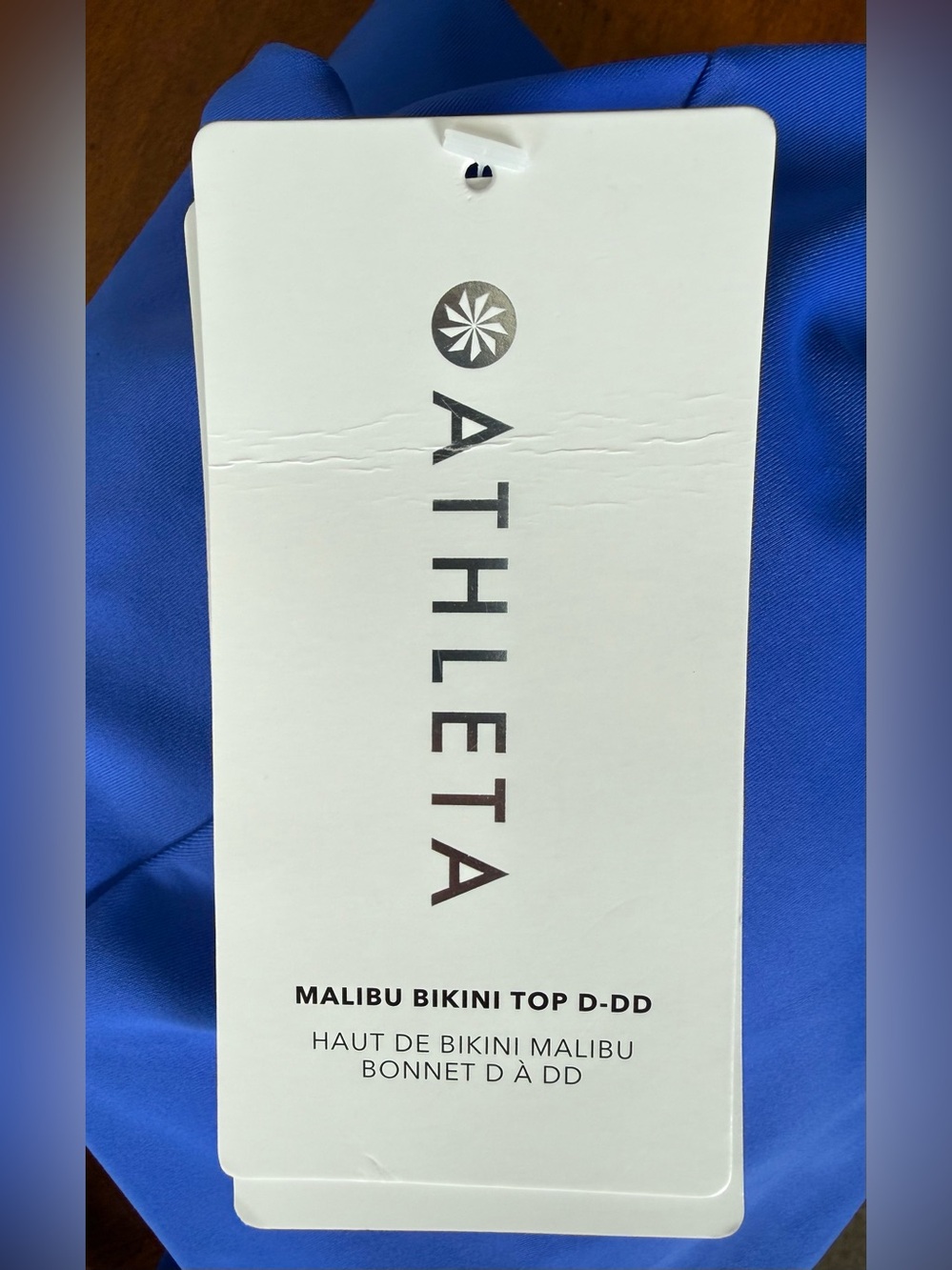 Athleta Malibu Bathing suit set w/Boy short striped bottom - Picture 9 of 10